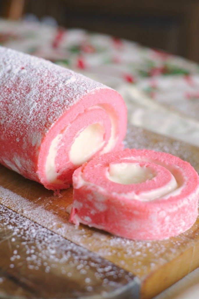 Strawberry Roll Cake